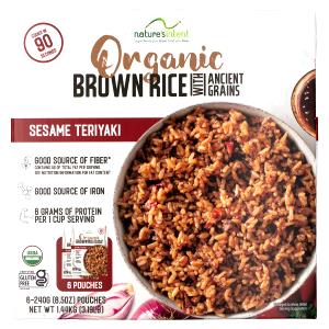 1 package (269 g) Naturals Teriyaki Brown Rice with Mixed Vegetables