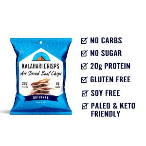 1 package (28 g) Air Dried Beef Chips