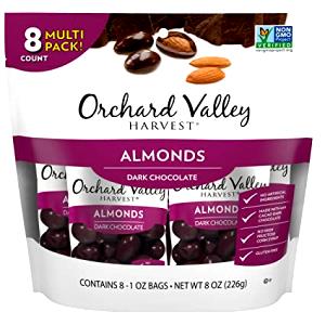 1 package (28 g) Dark Chocolate Almonds