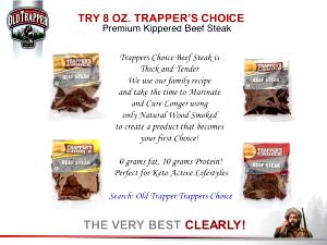 1 package (28 g) Kippered Smoked Beef
