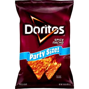 1 package (28 g) Spicy Nacho Tortilla Chips (28g)