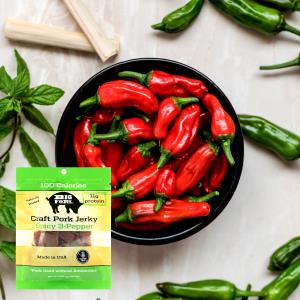 1 package (28 g) Spicy Red Pepper Pork Stick