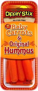 1 package (2.8 oz) Baby Carrots and Original Hummus Dippin Stix