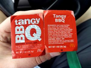 1 Package (28.0 G) Barbecue Sauce, McDonald