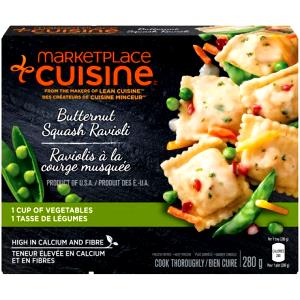 1 package (280 g) Marketplace Butternut Squash Ravioli