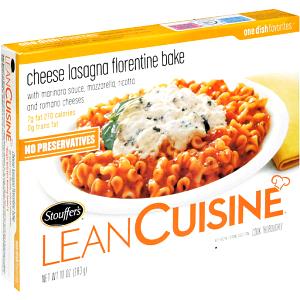 1 package (283 g) Cheese Lasagna Florentine Bake