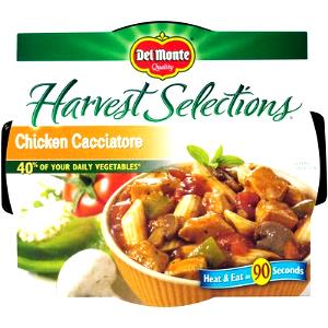 1 package (283 g) Harvest Selections Chicken Cacciatore