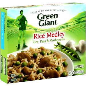 1 package (283 g) Rice Medley (Rice, Peas & Mushrooms)