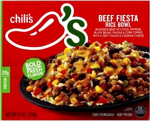 1 package (284 g) Beef Fiesta Rice Bowl