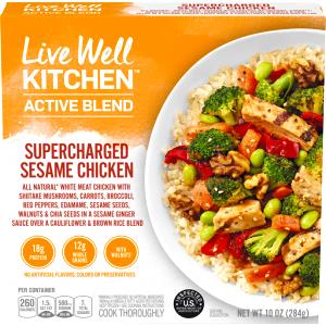 1 package (284 g) Sesame Chicken