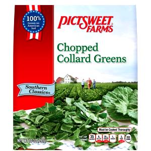 1 Package (3 Lb) Collards (Chopped, Frozen)