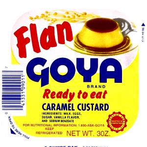 1 package (3 oz) Flan Ready to Eat