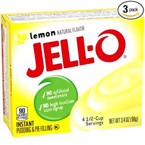 1 Package (3 Oz) Lemon Puddings (Dry Mix)