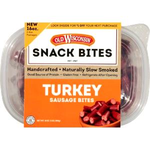 1 package (3 oz) Protein Pack Turkey Sausage
