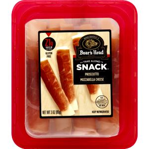 1 package (3 oz) Take Along Snack Prosciutto Mozzarella