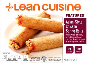 1 package (3 spring rolls) (113 g) Comfort Asian-Style Chicken Spring Rolls