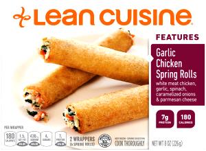 1 package (3 spring rolls) (113 g) Comfort Garlic Chicken Spring Rolls