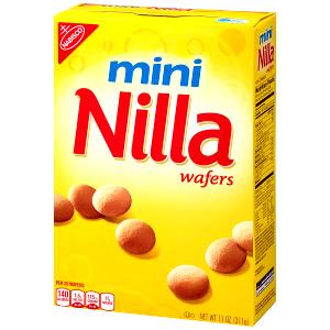 1 package (32 g) Mini Vanilla Wafers