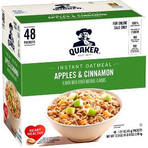 1 package (33 g) Instant Oatmeal - Apples & Cinnamon (33g)