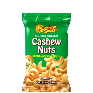 1 package (34 g) Cashew Nuts