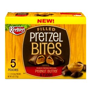 1 package (34 g) Filled Pretzel Bites