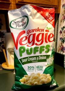 1 package (34 g) Garden Veggie Pizza Puffs