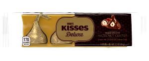 1 package (34 g) Kisses Deluxe - Hazelnut Center (Package)