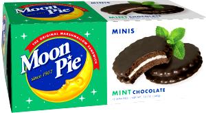 1 package (34 g) Mint Moon Pie