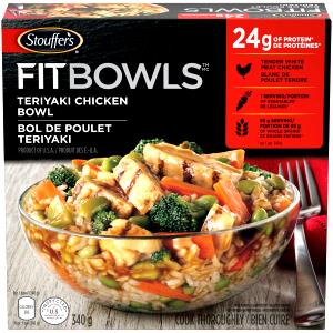 1 package (340 g) Fit Kitchen Bowls Teriyaki Chicken