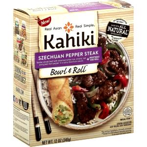 1 package (340 g) Szechuan-Style Pepper Steak + Vegetable Egg Roll