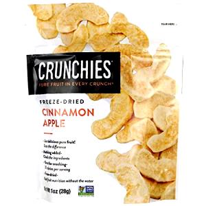 1 package (35 g) Freeze-Dried Cinnamon Apple Slices