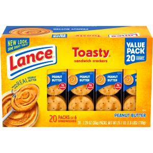 1 package (35 g) Toasty Peanut Butter Crackers