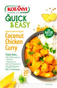 1 package (350 g) Travels of India Chicken Curry