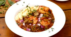 1 package (368 g) Shrimp Etouffee with Cheese Grits