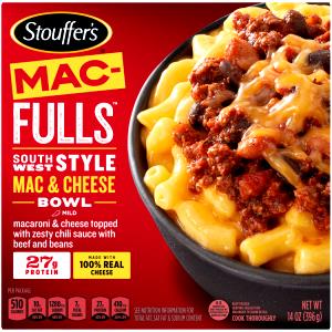 1 package (369 g) Bowl-Fulls Southwest Style Mac & Cheese