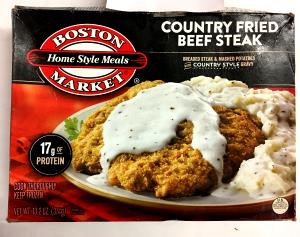 1 package (374 g) Country Fried Beef Steak