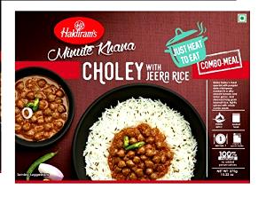 1 package (375 g) Choley with Jeera Rice