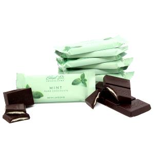 1 package (38 g) Caramel and Mint Dark Chocolate