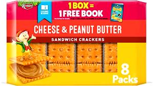 1 package (39 g) Peanut Butter on Cheese Sandwiches