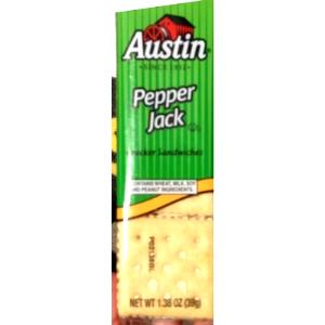 1 package (39 g) Pepper Jack Cracker Sandwiches