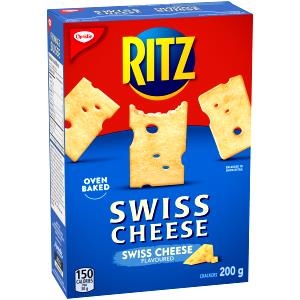 1 package (39 g) Swiss Cheese on Wheat Crackers