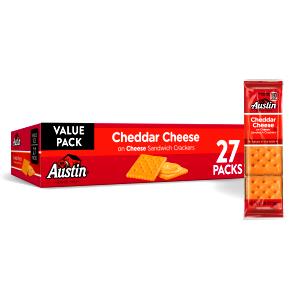 1 package (39 g) Whole Grain Crackers with Sharp Cheddar Cheese