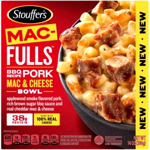 1 package (396 g) Mac-Fulls BBQ Recipe Pork Mac & Cheese Bowl
