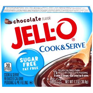 1 Package 4 Servings Puddings (All Flavors Except Chocolate, Dry Mix, Low Calorie)