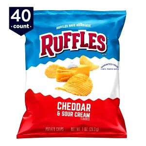 1 package (40 g) White Cheddar Ridges