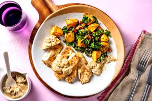 1 package (406 g) Turkey Steak in Lemon Herb Sauce