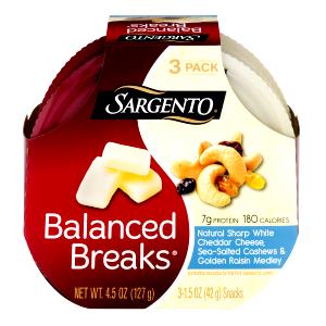 1 package (42 g) Snack Medley White Cheddar Cheese & Pretzels