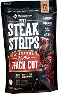 1 package (425 g) Bourbon Steak Strips