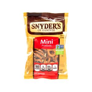 1 package (42.5 g) Mini Pretzels (Package)