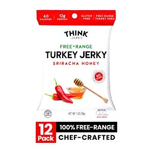 1 package (42.5 g) Sriracha Honey Turkey Jerky